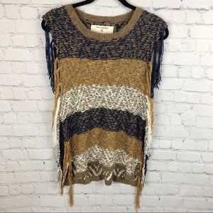 Miss Me | Boho Fringe Sweater Braided
